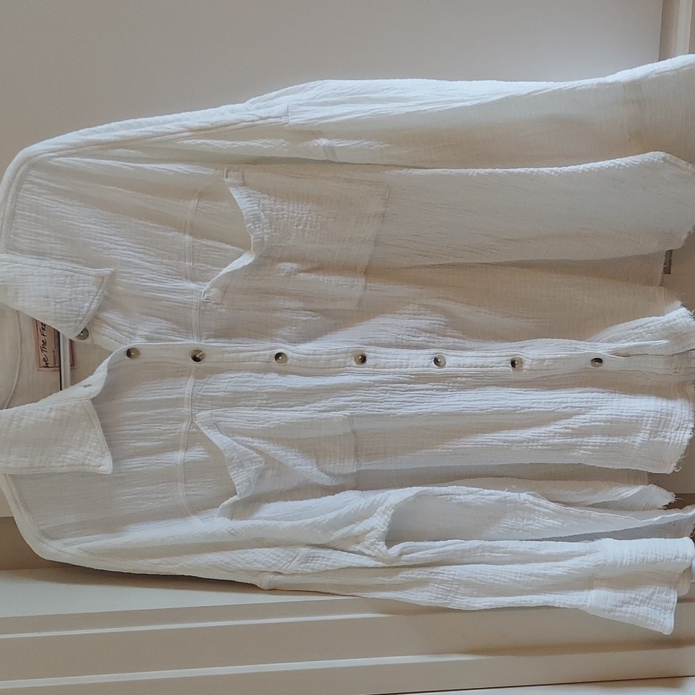 Free People buttondown shirt